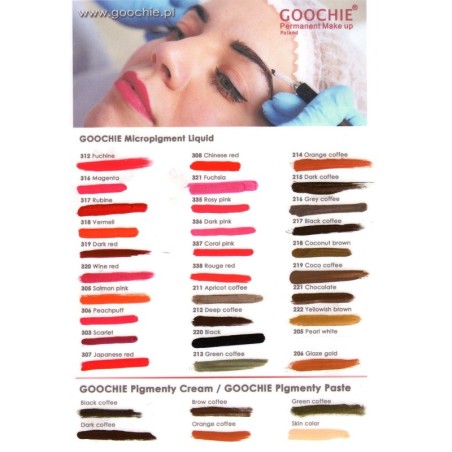 Chocolate 221 Goochie Micropigment Liquid