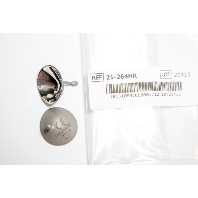 Nakładka tytanowa lewa