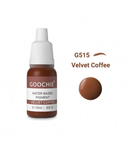Goochie Water-Based Pigment 10ml - Velvet Coffee