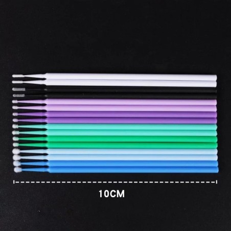 Aplikatory kolorowe 100 szt