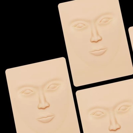 Skórka do ćwiczeń twarz 3D