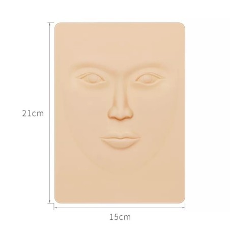 Skórka do ćwiczeń twarz 3D