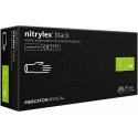 Rękawiczki nitrylowe - Mercator Nitrylex Black rozm. S