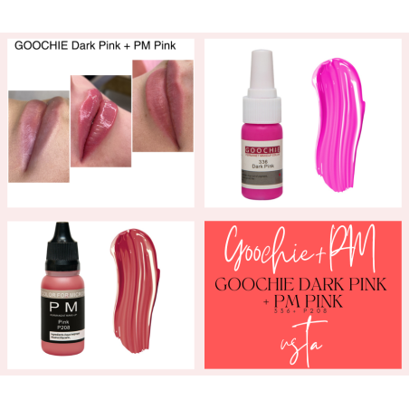 Dark Pink 336 Goochie Micropigment Liquid