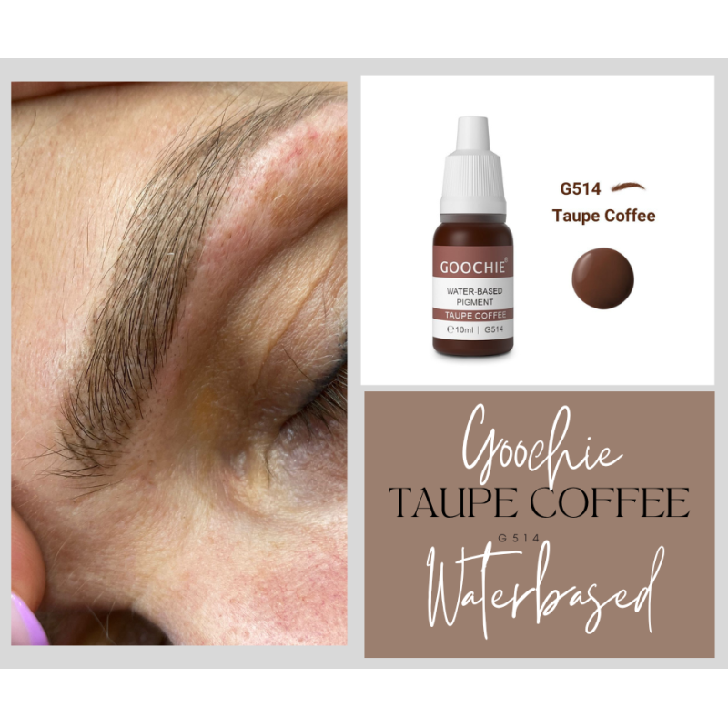Goochie Water-Based Pigment 10ml - Taupe Coffee