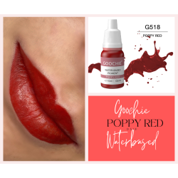 Goochie Water-Based Pigment 10ml - Poppy Red 2