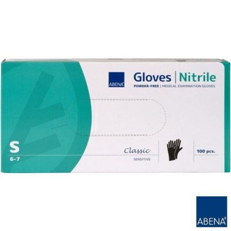 Rękawiczki nitrylowe Abena Black 100szt. rozmiar S
