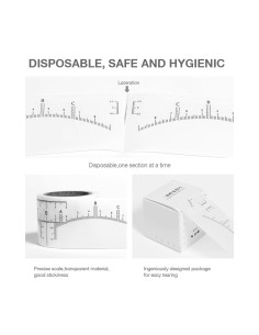 Miarki samoprzylepne Goochie 50szt. 2