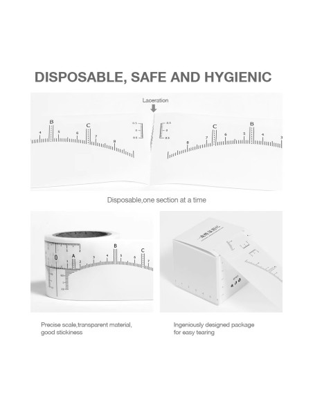Miarki samoprzylepne Goochie 50szt.