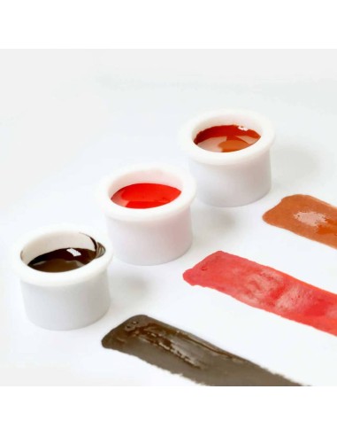 Kubeczki silikonowe na pigment 100szt.