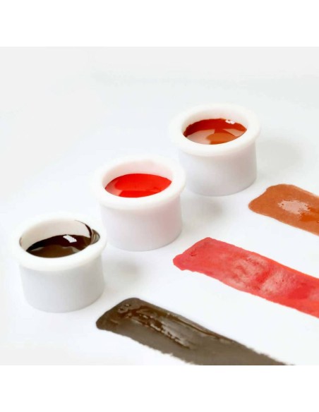 Kubeczki silikonowe na pigment 100szt.