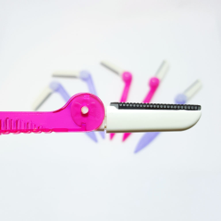 Miarka do brwi z wcięciem 2